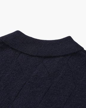 Heritage Diamond Strick-Zipper