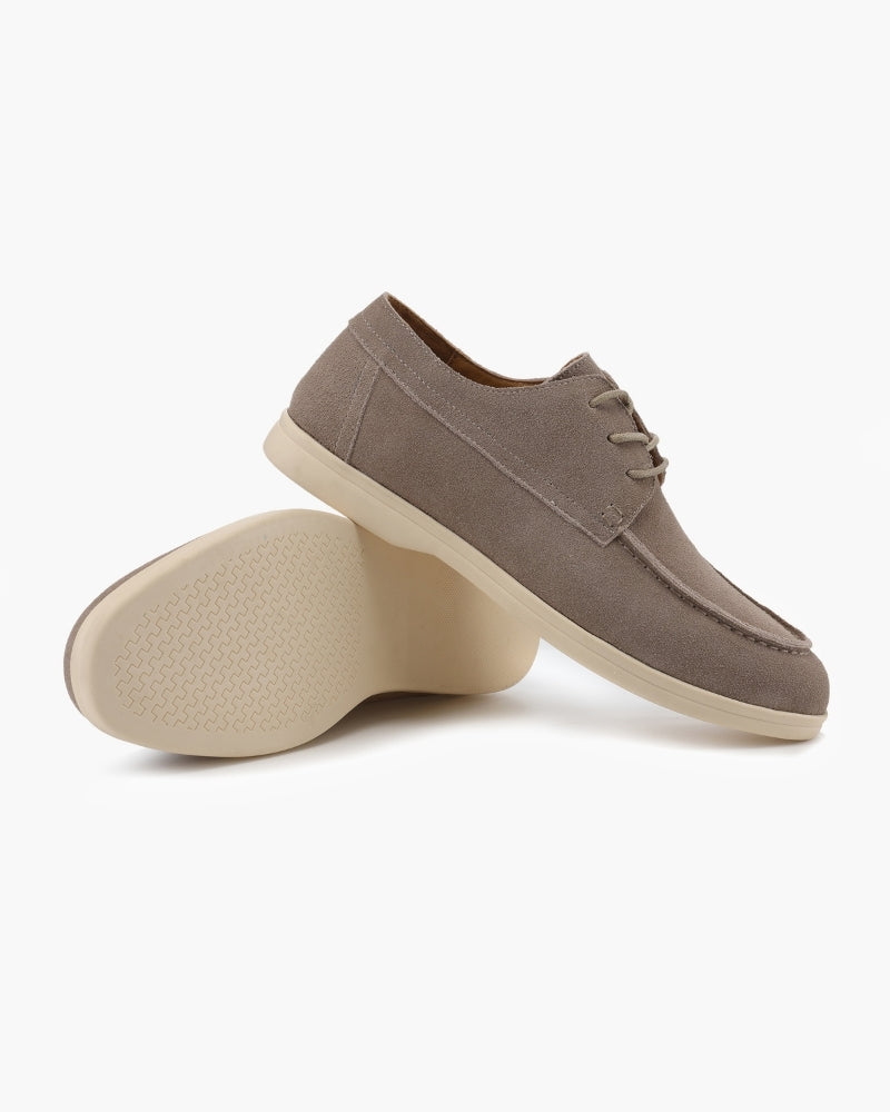 Premium-Schnürschuhe aus Wildleder
