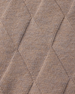 Heritage Diamond Strick-Zipper