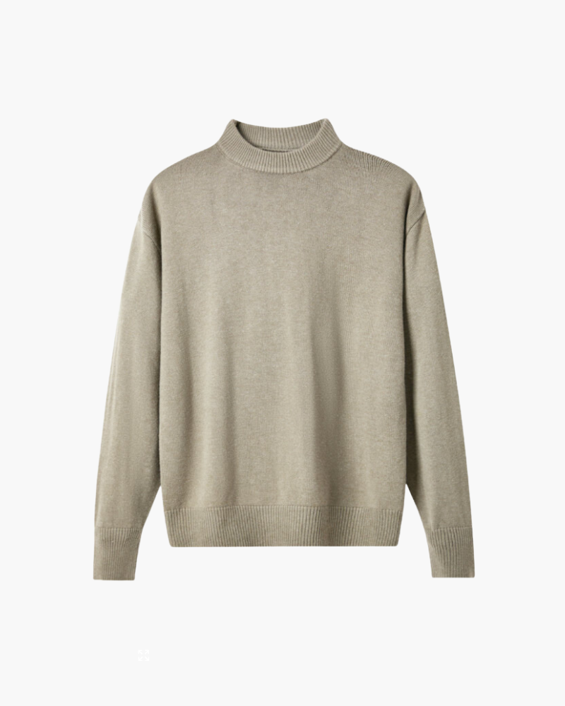Rollkragenpullover aus 100 % Premiumwolle