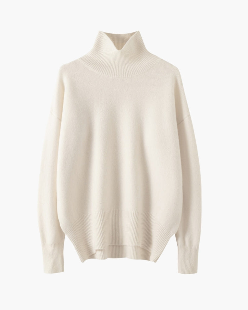 Eleganter Damen-Rollkragenpullover