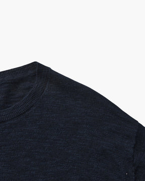 Essential Crewneck-Shirt aus Leinen-Baumwolle