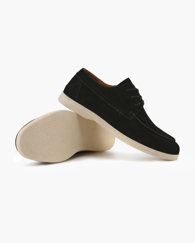 Premium-Schnürschuhe aus Wildleder
