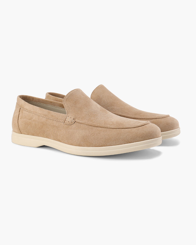 Wildleder-Loafer im Stil der 50er-Jahre