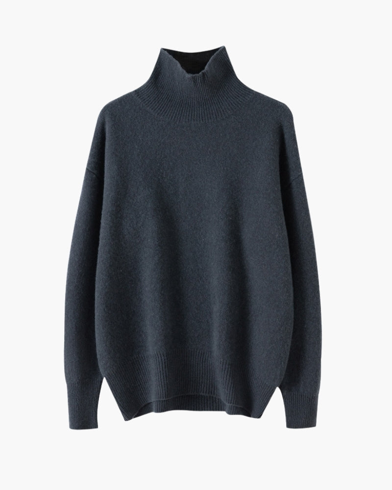 Eleganter Damen-Rollkragenpullover