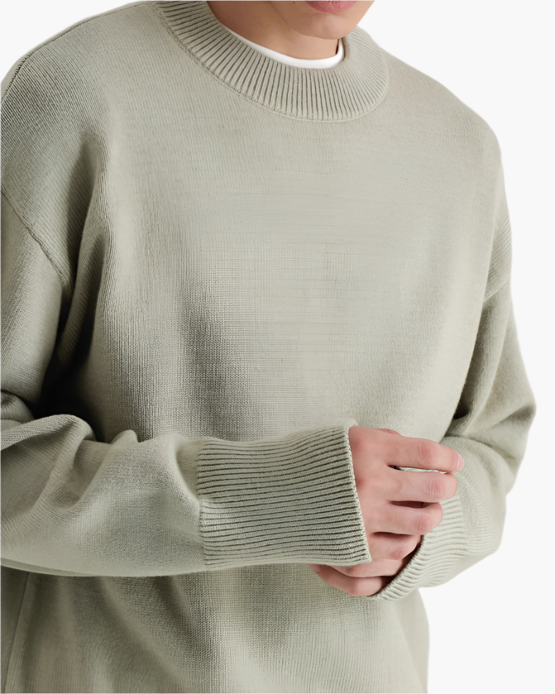 Rollkragenpullover aus 100 % Premiumwolle