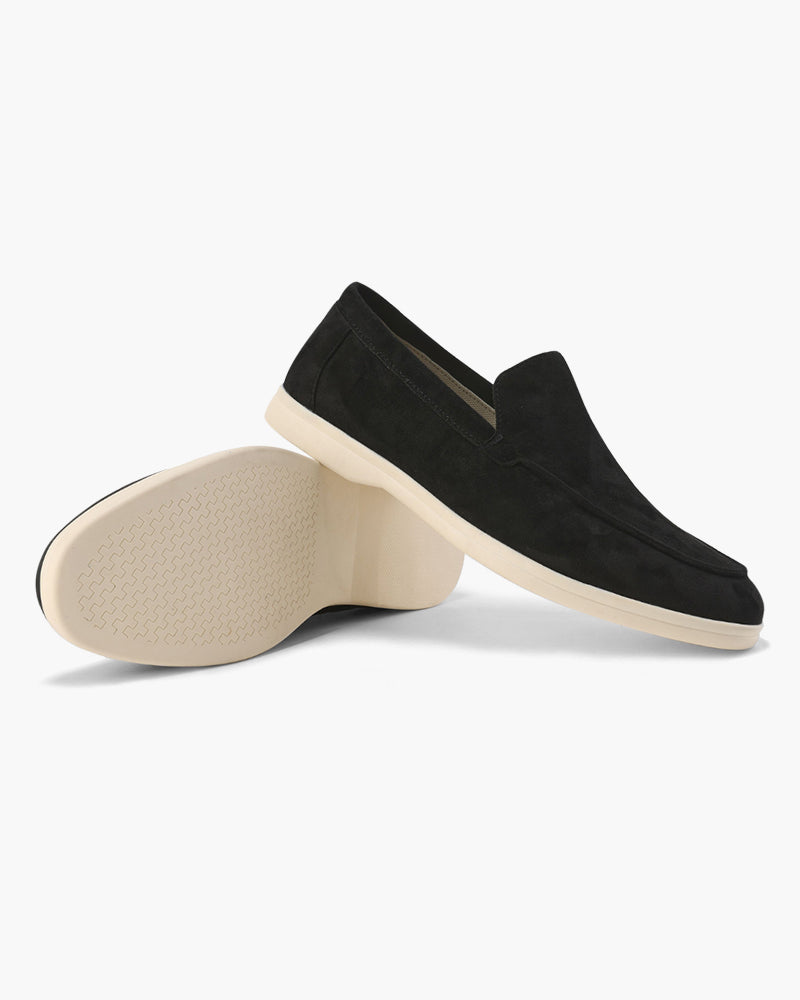 Wildleder-Loafer im Stil der 50er-Jahre