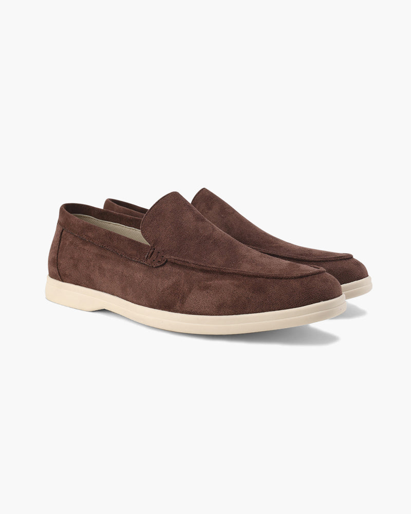 Wildleder-Loafer im Stil der 50er-Jahre