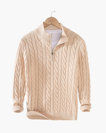 Verbier Pullover mit halbem Reißverschluss
